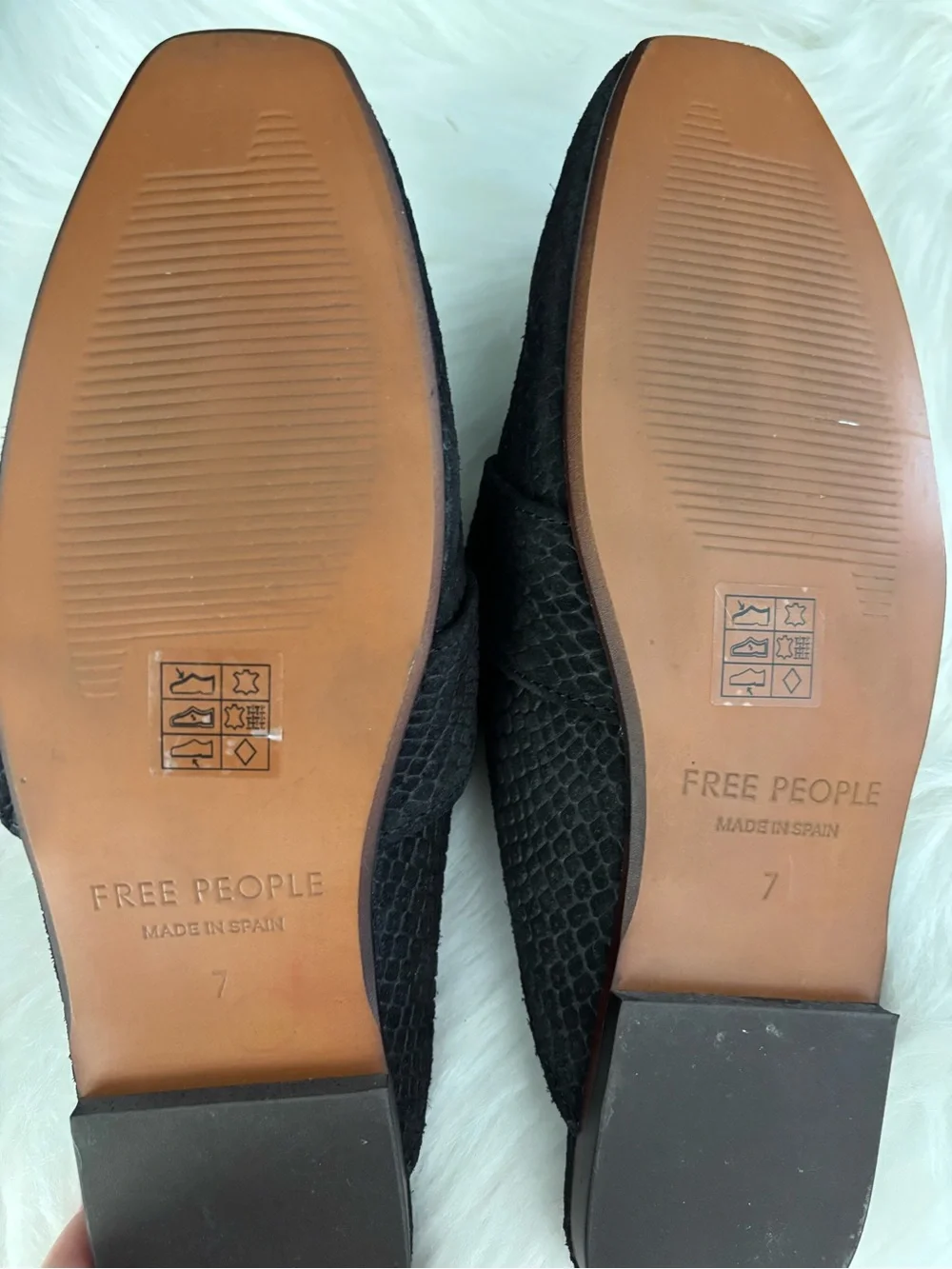 Free People At Ease Embossed Loafers